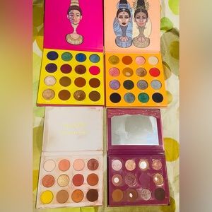 Juvia’s place and colorpop eyeshadow palettes